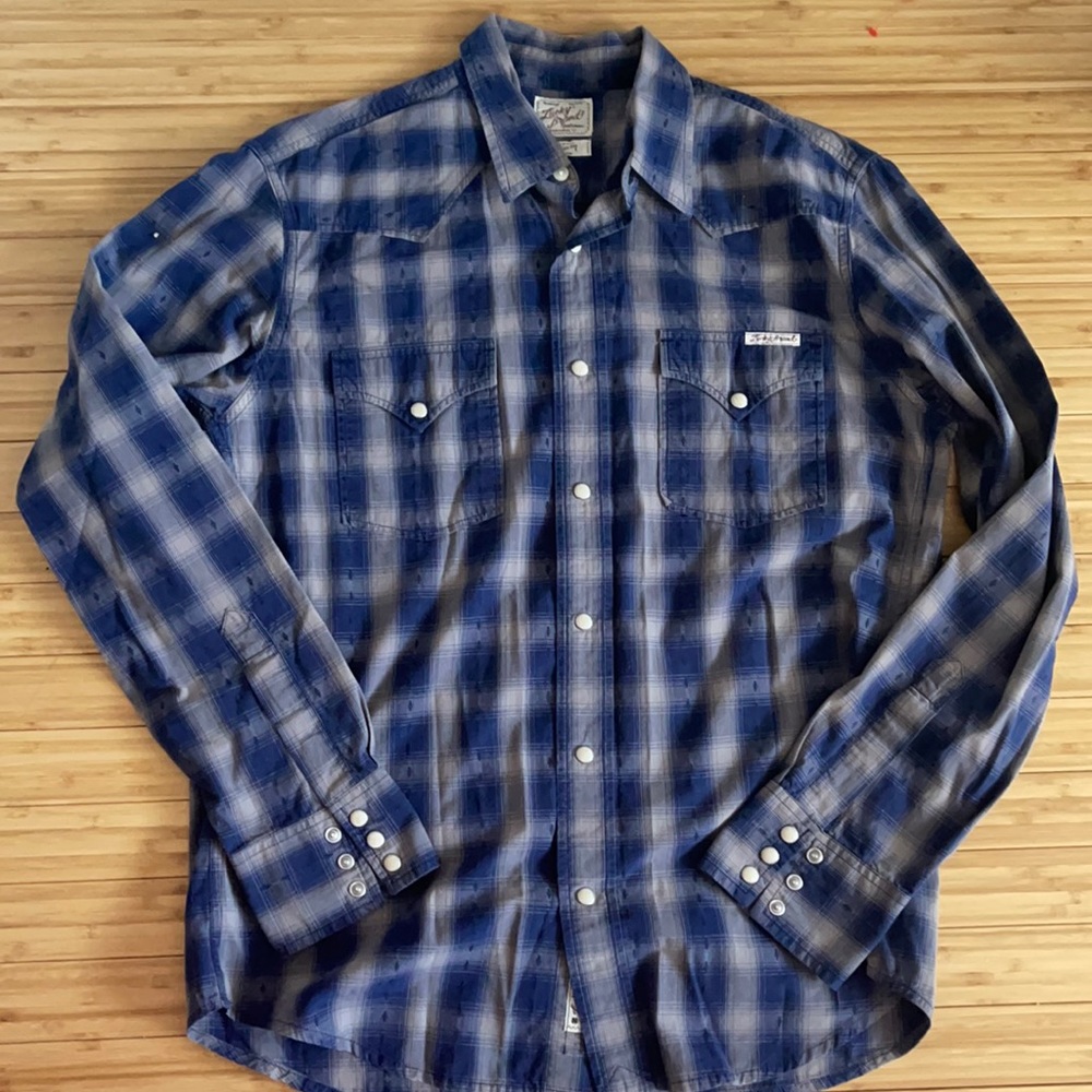Lucky brand western button down